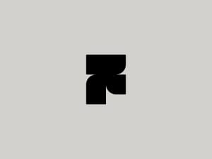 F Letter Brand Logo